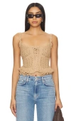 MAJORELLE TAISSA CORSET TOP