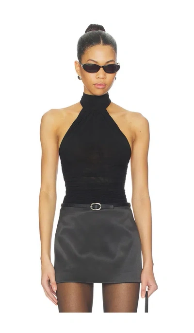 Majorelle Patty Top In Black