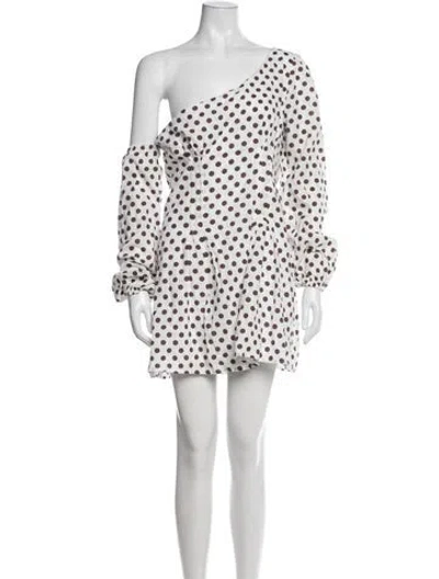 Pre-owned Majorelle Polka Dot Print Mini Dress In Multicolor