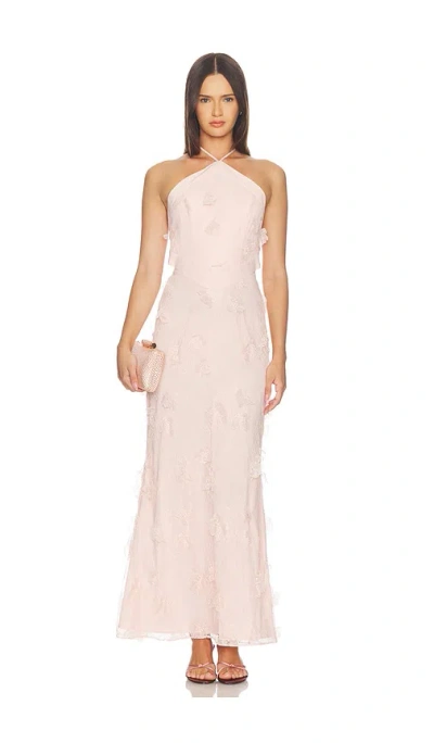 Majorelle Primrose Maxi Dress In Pink