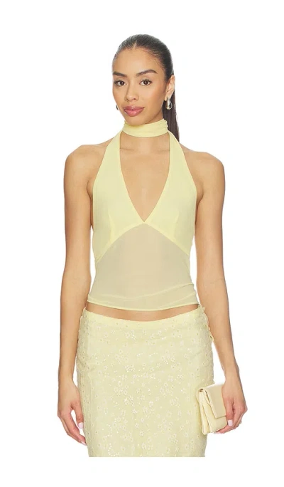 Majorelle Riviera Top In Yellow