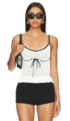Majorelle Riya Tank In 白色