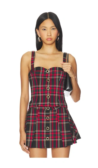 Majorelle Shane Top. - In Black