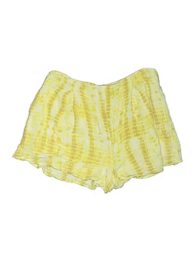 Pre-owned Majorelle Shorts In Yellow