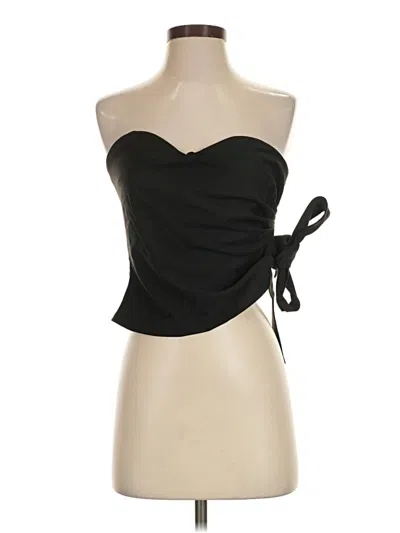 Pre-owned Majorelle Sleeveless Top Black Strapless Neckline Tops