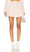 Majorelle Solveig Mini Skirt In Rose