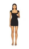 Majorelle Stacia Mini Dress In Black