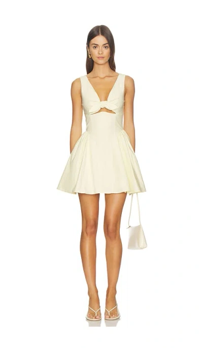 Majorelle Susie Mini Dress In White