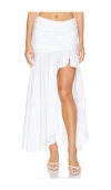 Majorelle Tatiana Skirt In White