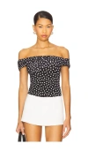 Majorelle Thea Bodysuit In Black