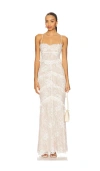 Majorelle Tracy Gown In White