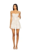 Majorelle Tracy Mini Dress In White
