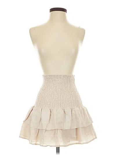 Pre-owned Majorelle Tube Top Ivory Strapless Neckline Tops In White