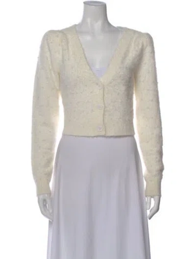 Pre-owned Majorelle V-neck Sweater In Neutral