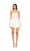 Majorelle Winnie Mini Dress In 白色