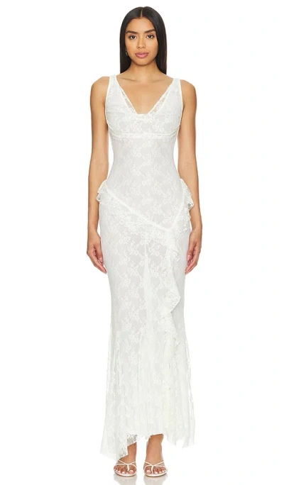 Majorelle X Bridget Camille Gown In Ivory