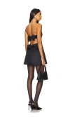 Majorelle X Emily Gemma Kelsey Mini Dress In Black