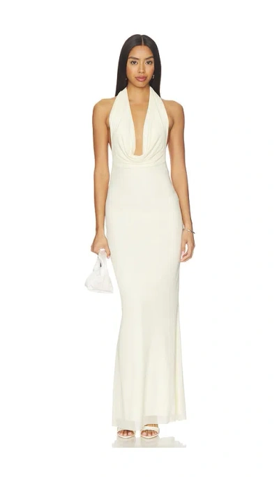 Majorelle X Emma Rose Liara Gown In White