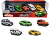 Majorette 4x4 Suv Giftpack 5 Piece Set 1/64 Diecast Model Cars By
