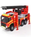 Majorette Volvo Truck Fire Engine Die-cast Light Sound Vehicle In Multi