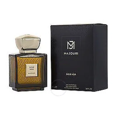 Majouri Unisex Gold Noir Edp 2.5 oz Fragrances 3665543011042 In Gold / White