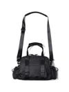 Makavelic Adjustable Strap Shoulder Bag In Black