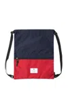 Makavelic Drawstring Two-tone Backpack
