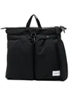 Makavelic Logo-patch Tote Backpack In Black