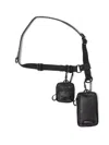 Makavelic Logo-patch Utility Pouch In Black