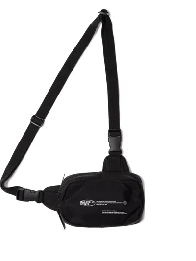 Makavelic Kuriertasche Mit Logo-print In Black