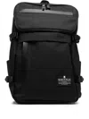 Makavelic Multiple Patch Pockets Logo-detail Backpack In Black