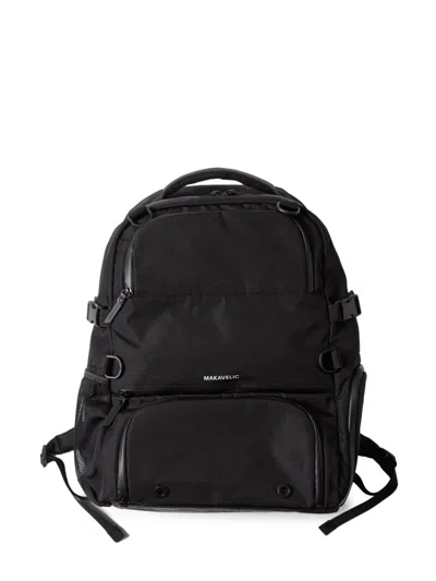 Makavelic Panelled Cordura Backpack In 3124-10110bk