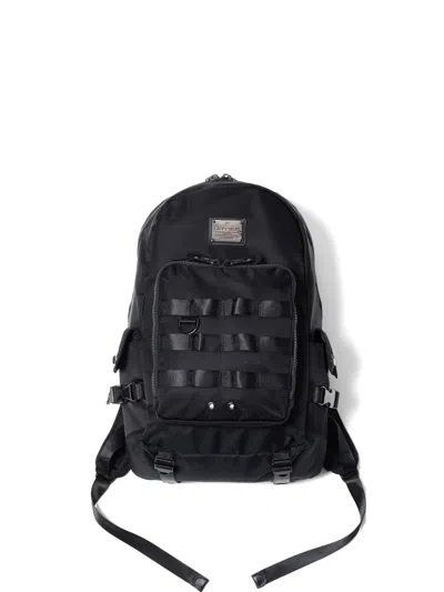 Makavelic Zipped Backpack In Black