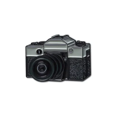 Make Heads Turn Women's Black Enamel Pin Film Camera