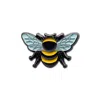Make Heads Turn Women's Black / Yellow Enamel Pin Bumblebee In Multi