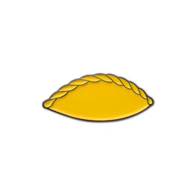 Make Heads Turn Women's Black / Yellow / Orange Enamel Pin Kibinas