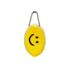 Make Heads Turn Women's Black / Yellow Rubber Coin Purse Smiley Face In Multi