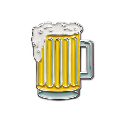 Make Heads Turn Women's Brown Enamel Pin Cheers