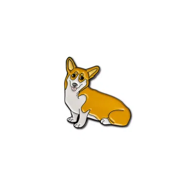 Make Heads Turn Women's Enamel Pin Queen's Corgi