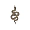 Make Heads Turn Women's Gold Enamel Pin Snake In Gold