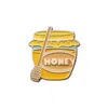 Make Heads Turn Women's Gold / Yellow / Orange Enamel Pin Honey Jar In Multi