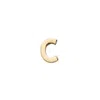 Make Heads Turn Women's Golden Letter C Pin In Gold