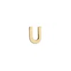 Make Heads Turn Women's Golden Letter U Pin In Gold