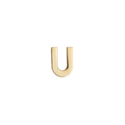 Make Heads Turn Women's Golden Letter U Pin
