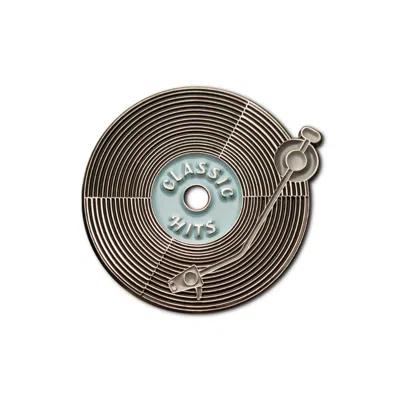 Make Heads Turn Women's Grey Enamel Pin Vinyl
