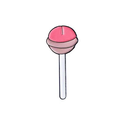 Make Heads Turn Women's Pink Enamel Pin Lollipop