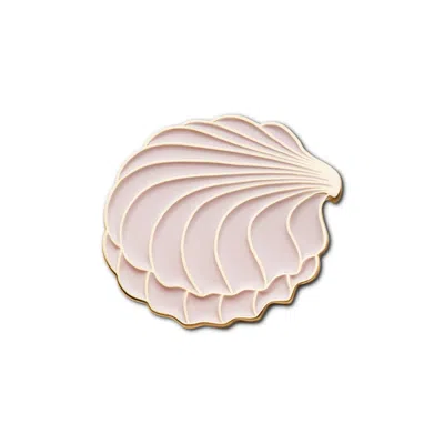 Make Heads Turn Women's Pink Enamel Pin Marshmallow