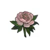 Make Heads Turn Women's Pink / Purple Enamel Pin Peony
