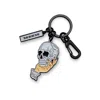 Make Heads Turn Women's White Enamel Keychain / Bag Charm To Be Or Not To Be In White