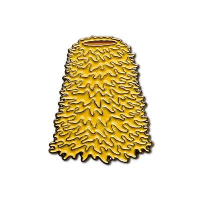 Make Heads Turn Women's Yellow / Orange Enamel Pin Tree Cake